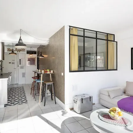 Festival Films Center, With 2 Bedrooms And Balcony Cannes